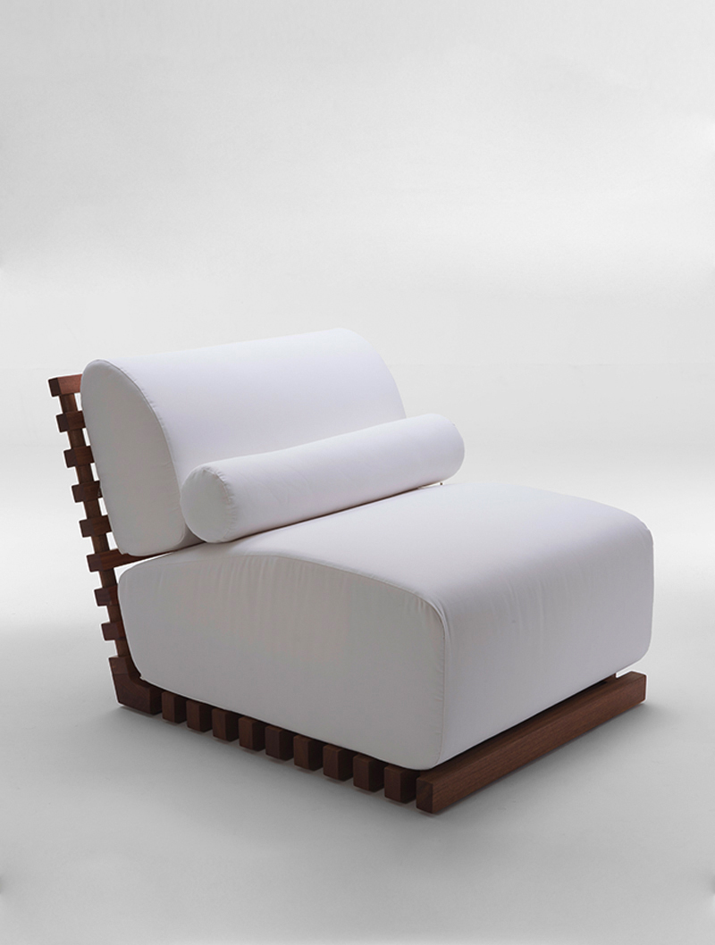 Belt Lounge Chair Outdoor By Atelier Oï SANS LIGNE ESTHETIQUE - Home